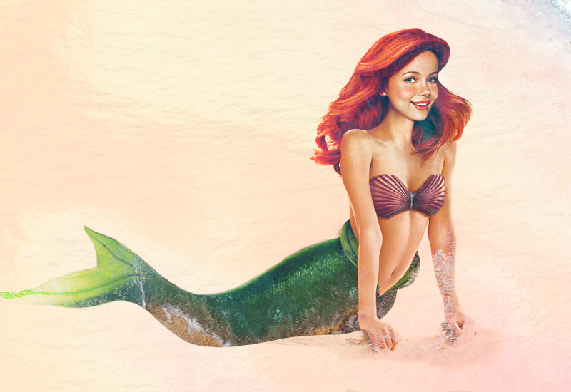 Illustration for article titled Unnervingly realistic portraits of Disney princesses as human beings